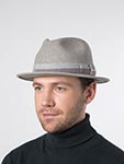 Шляпа STETSON арт. 2638222 TRAVELLER FURFELT (светло-серый)